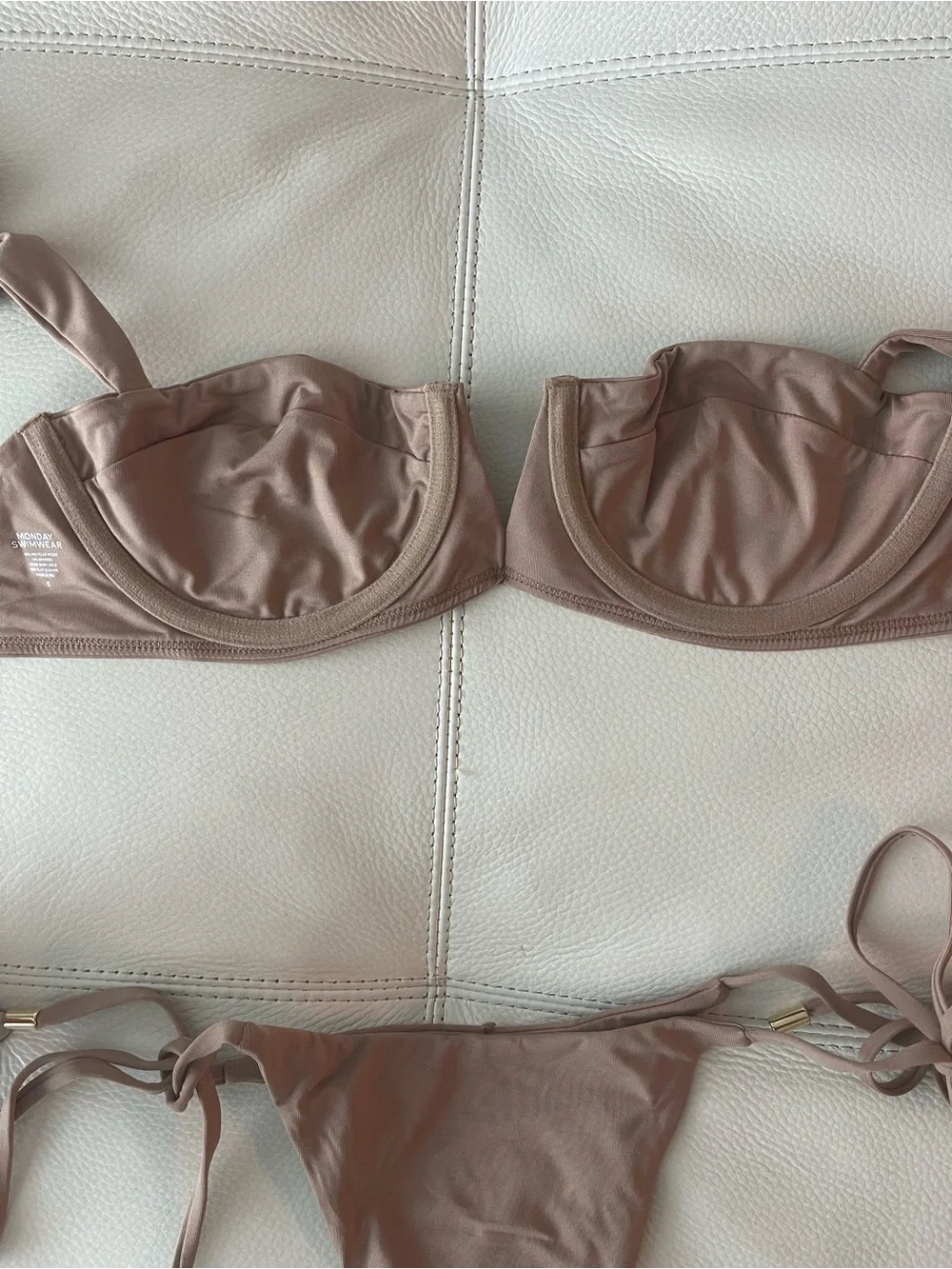 Monday Swimwear underwire cups